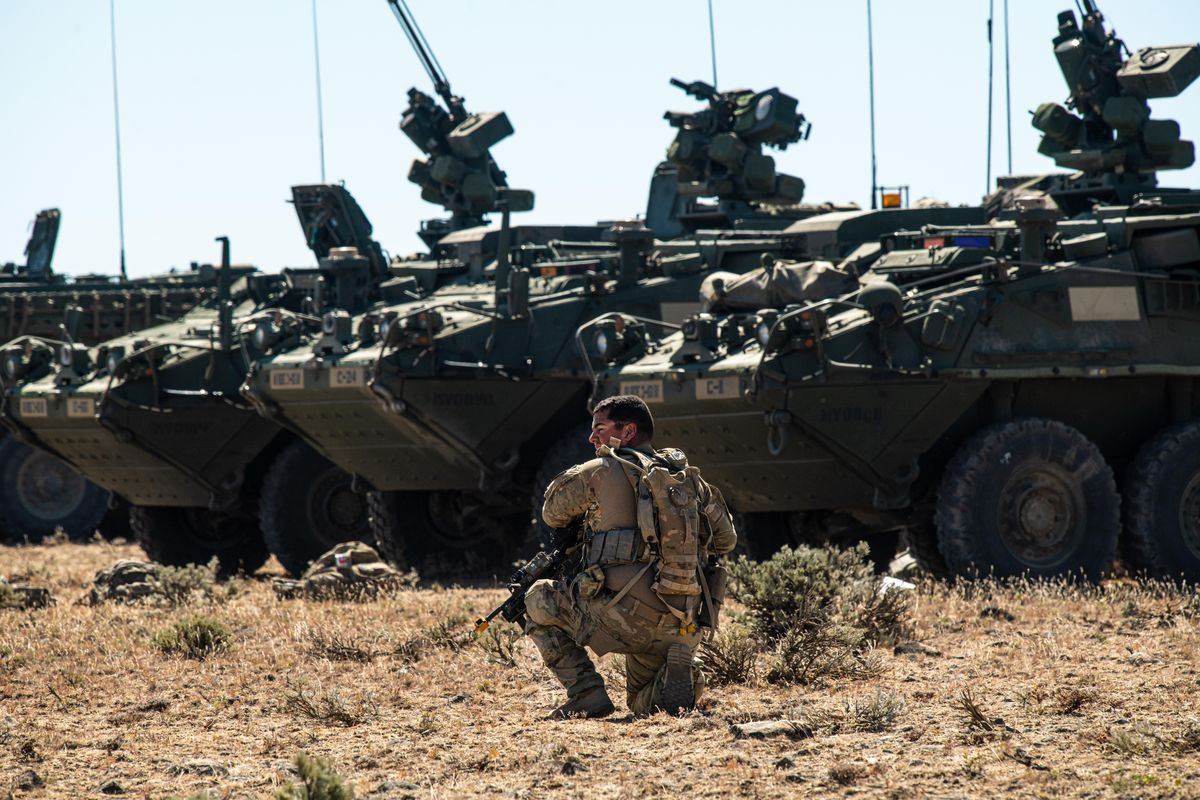 81st Brigade Of Washington State Army National Guard Training - June 18 ...