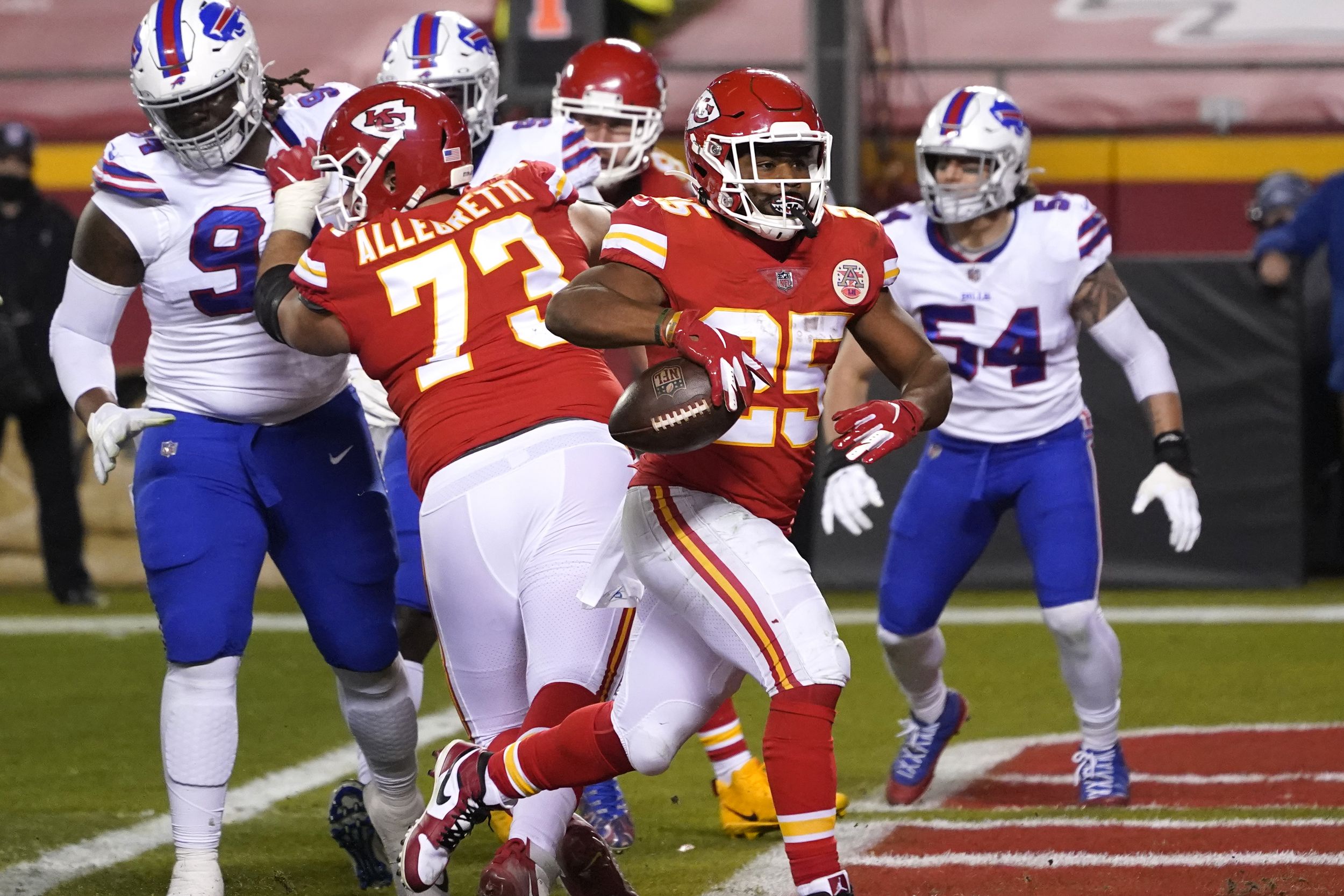 Reigning champion Chiefs dump Bills 38-24 in AFC title game