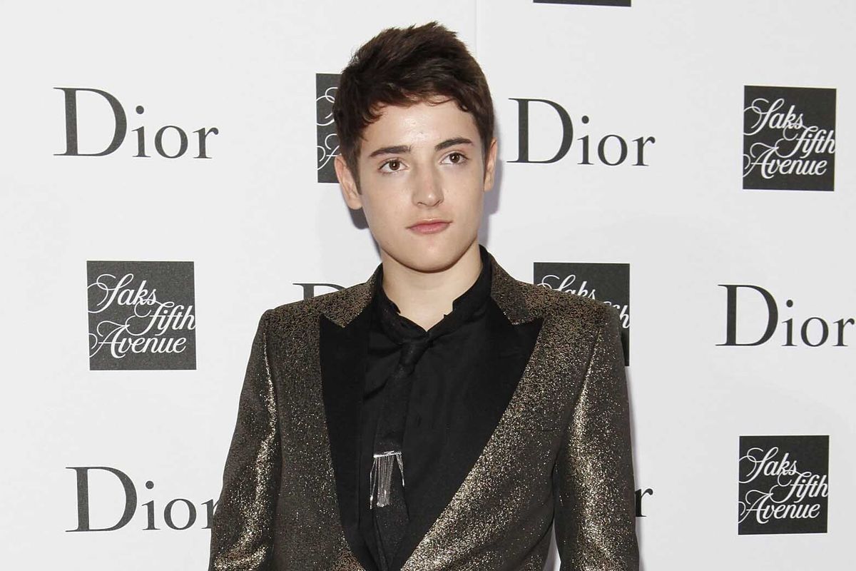 Harry Brant attends a party to celebrate Dior