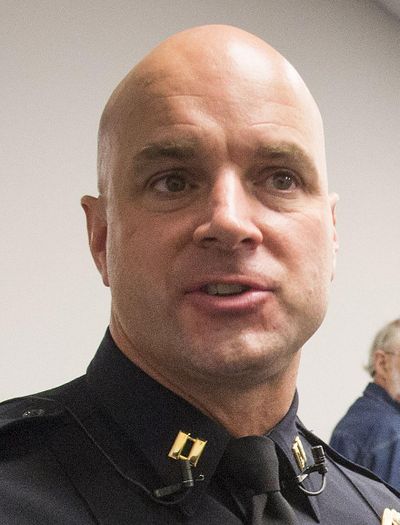 Spokane Police Captain Craig Meidl has been named temporary assistant police chief. (Colin Mulvany / The Spokesman-Review)