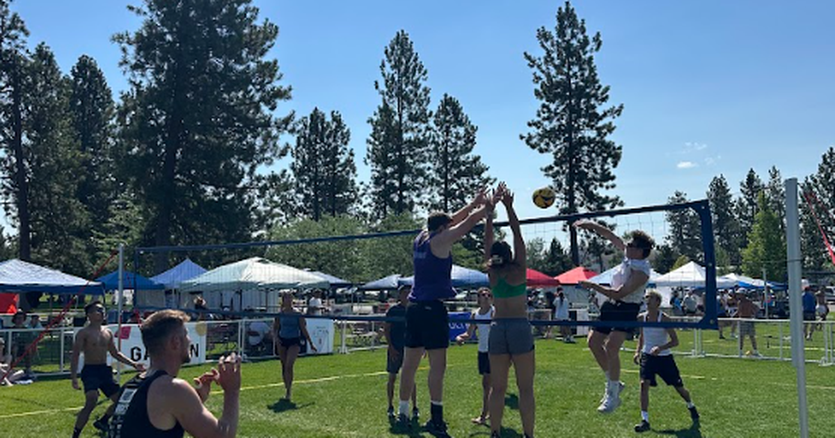34th Spike & Dig Storms Dwight Merkel Park!