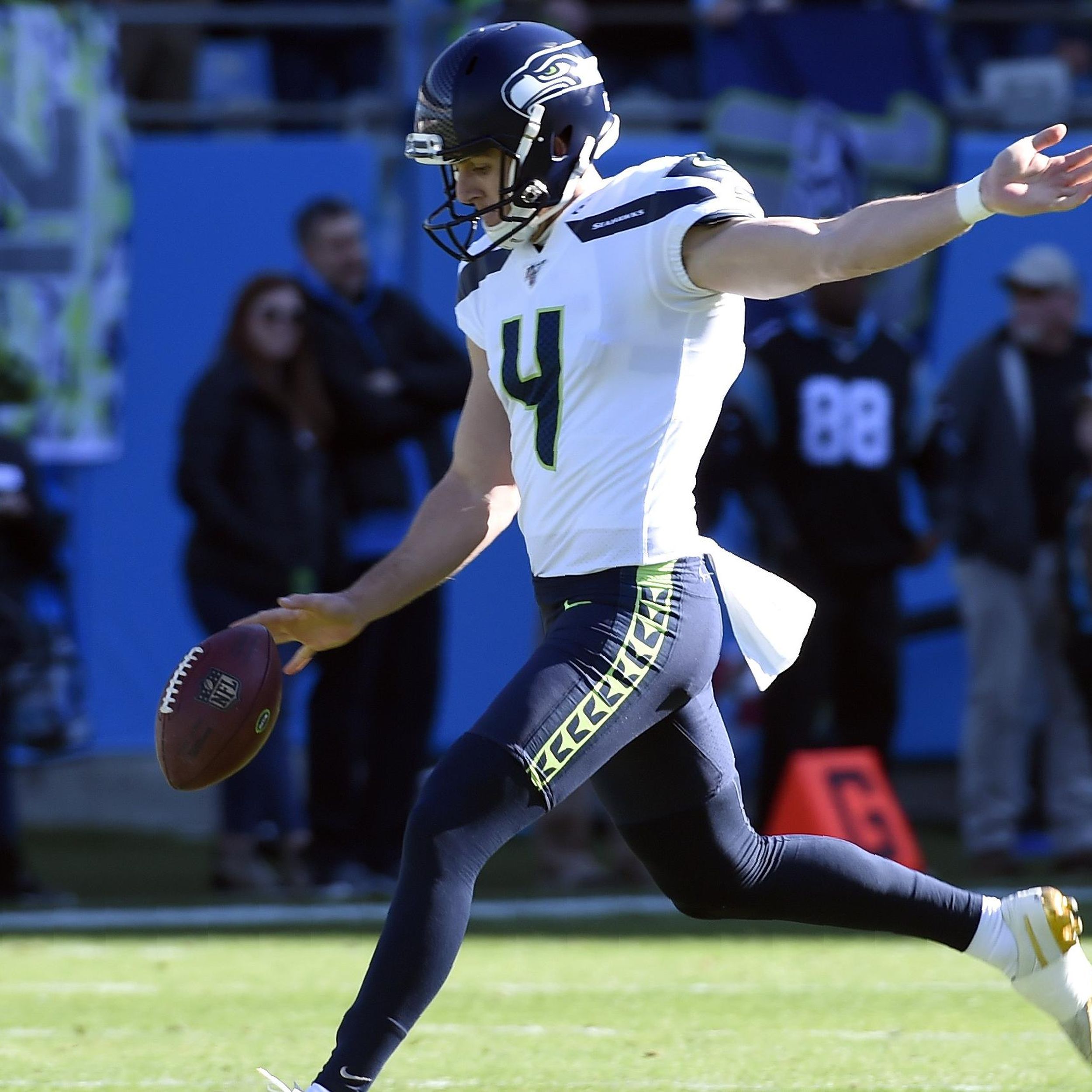 Seahawks punter Michael Dickson gives the boot to talk of sophomore slump