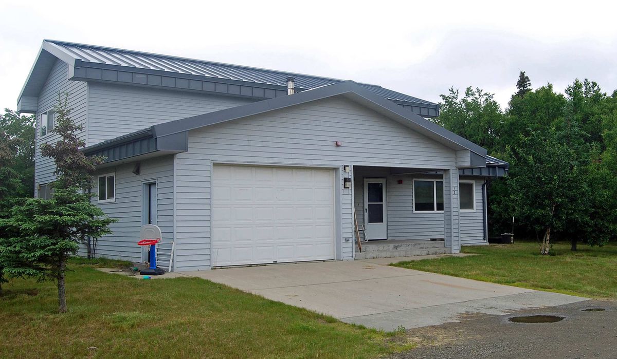 The Rockwoods lived in this small tract of housing in King Salmon, Alaska, where he worked as a meteorological technician for the National Weather Service.