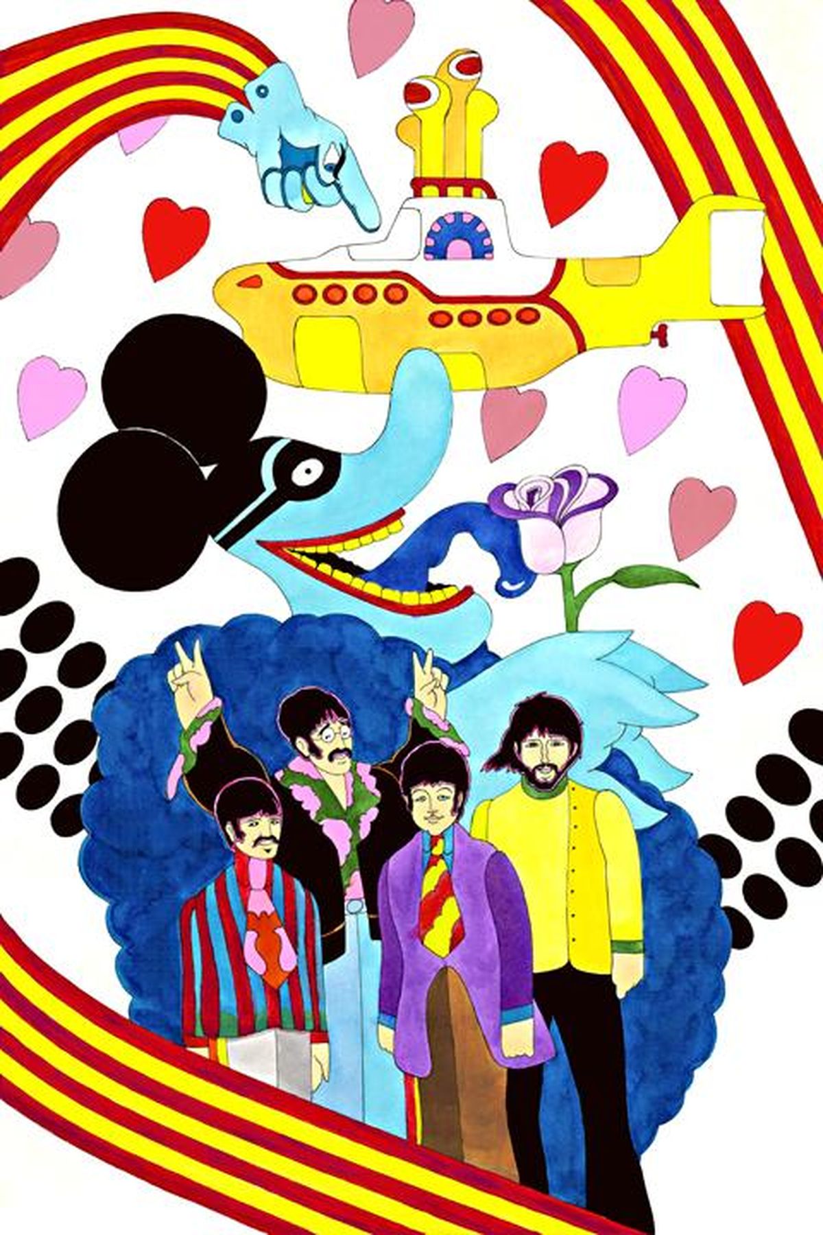 Animator Ron Campbell worked on “Yellow Submarine,” and the Beatles’ Saturday morning cartoon show. (1996 SNOWBOUND)