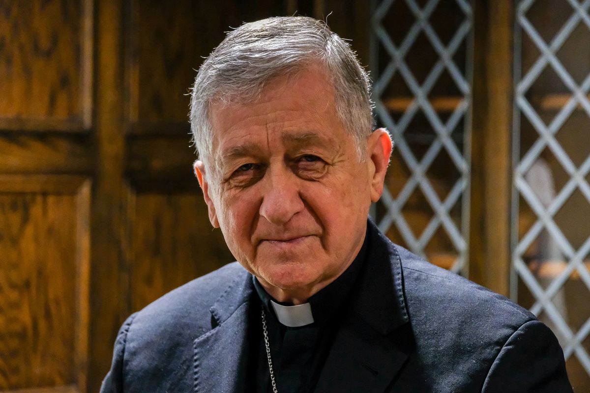 Cardinal Blase Cupich, archbishop of Chicago and former bishop of Spokane, stands for a portrait in the rectory of Holy Name Cathedral in Chicago on Feb. 3, 2026.  (Orion Donovan Smith/The Spokesman-Review)