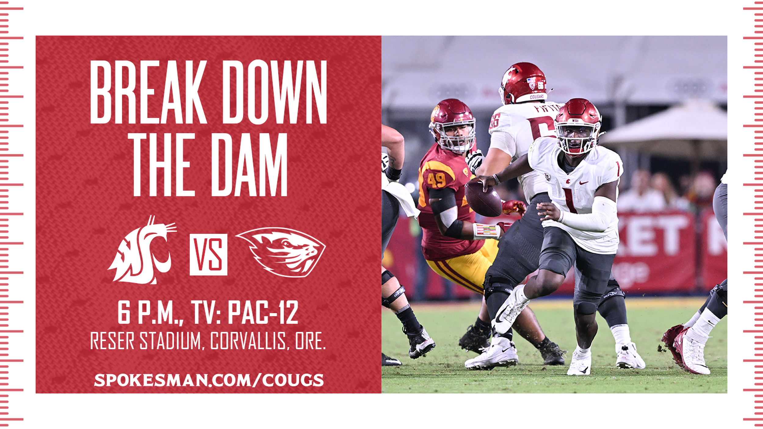 Oregon State vs. Washington State: Game time, TV channel, live stream  options to watch Pac-12 matchup - DraftKings Network