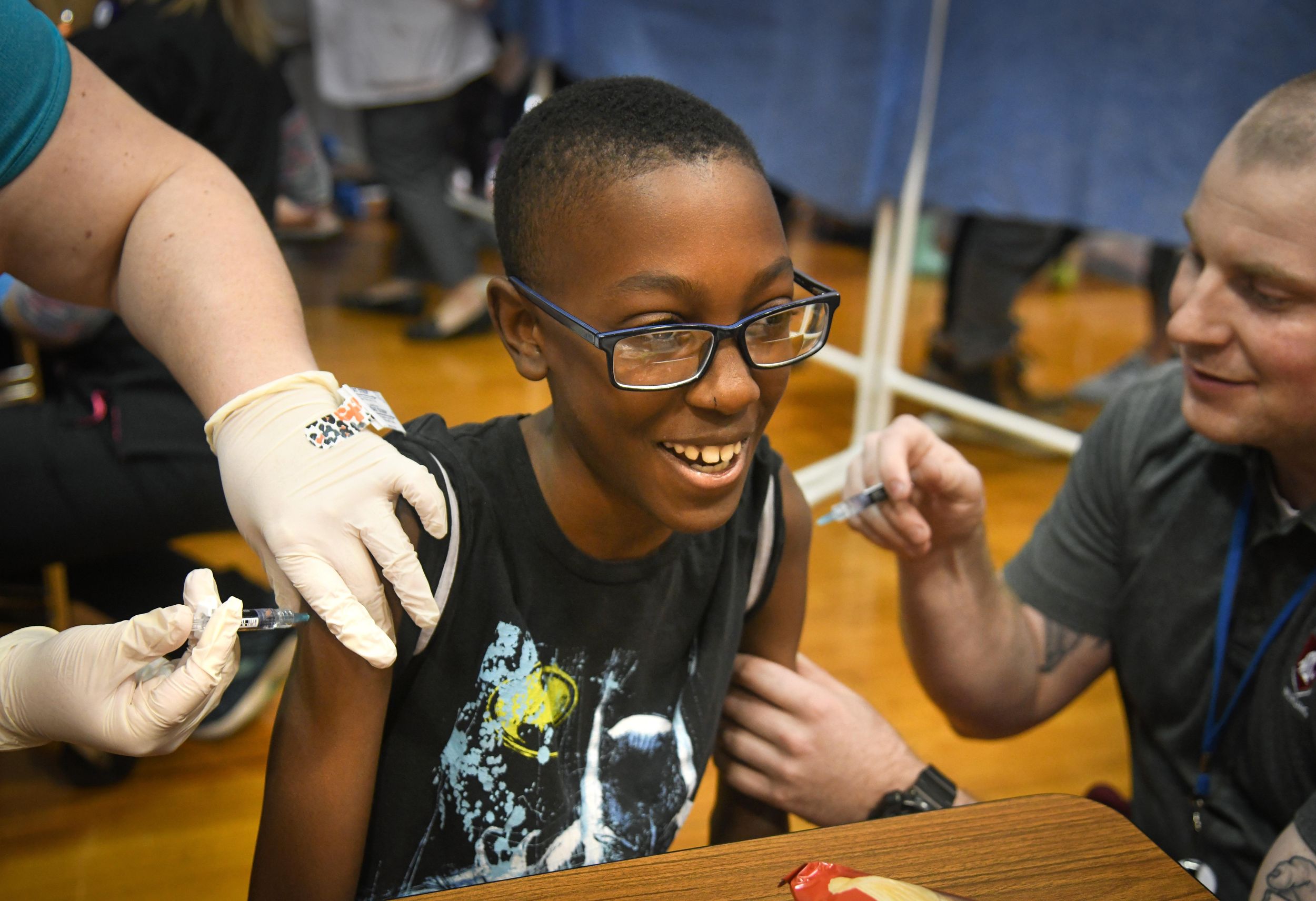 Free immunization clinic helps Spokane County kids get shots required