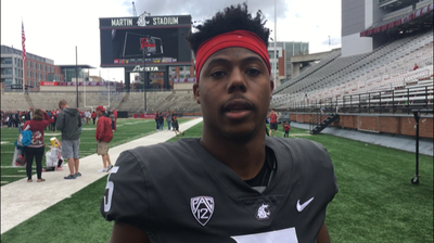 Video: Washington State wide receiver Travell Harris post Crimson ...