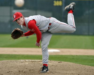 Ferris ace Spencer Ansett is known for his finesse on the mound, not his velocity. (Dan Pelle)