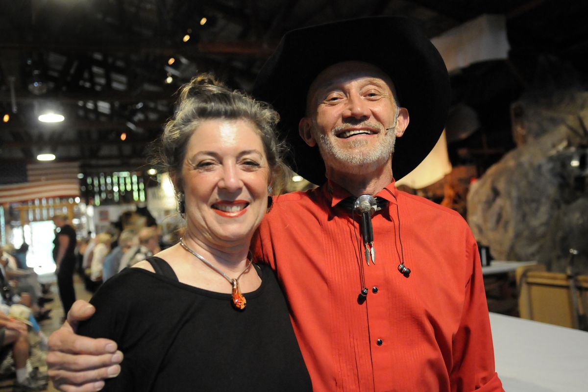 Hosts of the Rockin’ B Ranch, Pamela and Scott Brownlee, will let the curtain fall on their Cowboy Supper Show after 17 years at the end of this season. (J. Bart Rayniak)