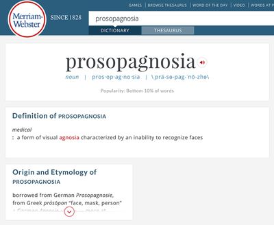 This screen shot provided by Merriam-Webster shows the new word 