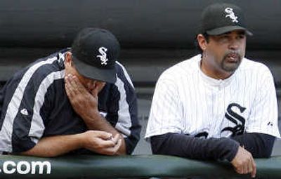 
Manager Ozzie Guillen, right, said it can't get much worse for his White Sox.Associated Press
 (Associated Press / The Spokesman-Review)