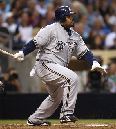 Prince Fielder’s big left-handed bat is a prime free-agent target for offensively challenged Mariners. (Associated Press)