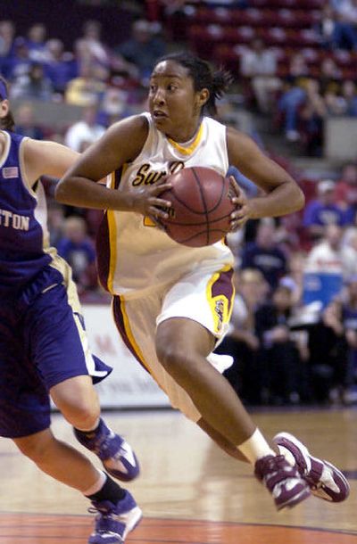 
Nobody doubted the quickness of Arizona State's Briann January, shown driving against Washington during a game last month. 
 (Tom Davenport/ / The Spokesman-Review)