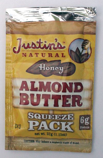 Justin’s nut butters squeeze packs refine an old favorite. (Courtesy of Justin’s / The Spokesman-Review)