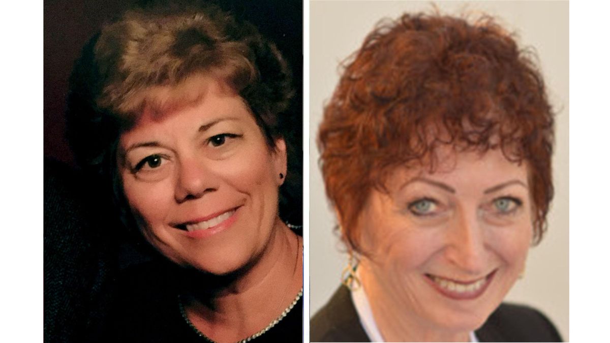 Debra Long, left, and Susan Dolan, are vying for a position on the Central Valley School District board of trustees.