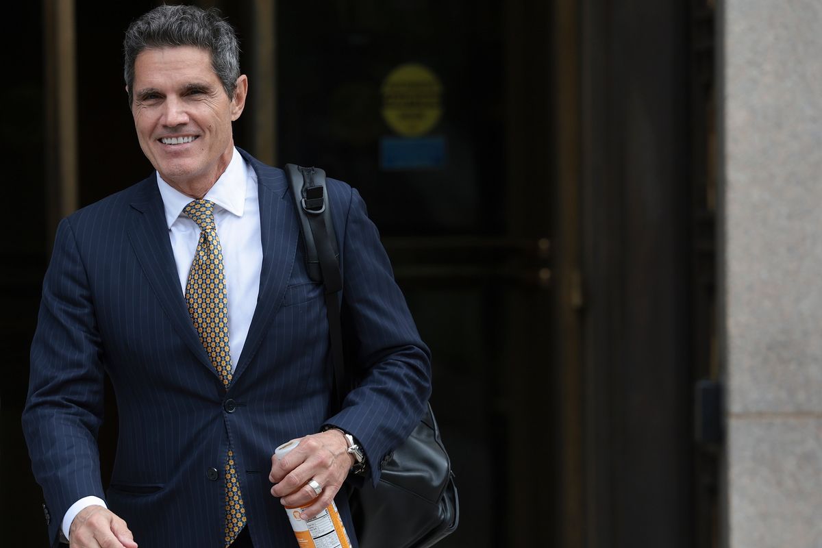 WASHINGTON, DC – OCTOBER 16: Attorney for former U.S. President Donald Trump John Lauro departs the E. Barrett Prettyman U.S. Court House October 16, 2023 in Washington, DC. Lauro attended a hearing held by U.S. District Judge Tanya S. Chutkan on Special Counsel Jack Smith’s request for a partial gag order in the USA v. Trump case. (Photo by Win McNamee/Getty Images)  (Win McNamee)
