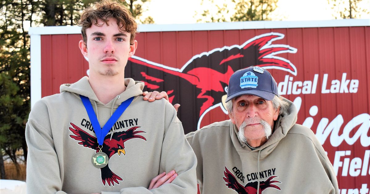 Medical Lake's Reid Headrick coach Gene Blankenship's first individual champion The