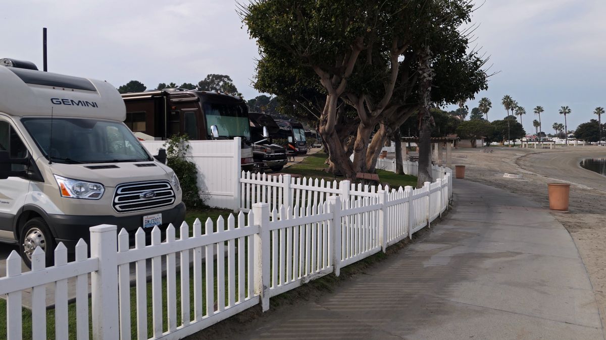 Newport Dunes Waterfront Resort and Marina is located along a bay in Newport Beach, Calif. (John Nelson)