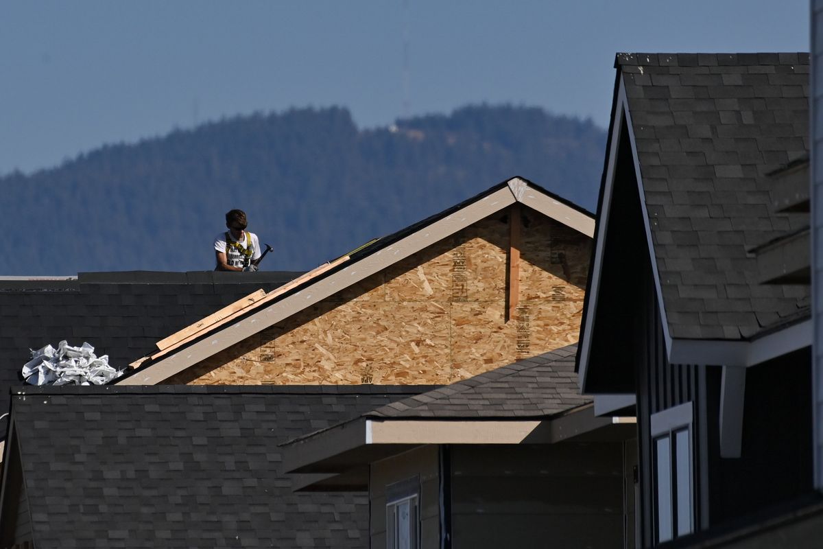 Spokane County’s housing market continued to normalize in September as sales slowed and more homes became available because of the effect of increasing interest rates.  (Tyler Tjomsland/The Spokesman-Review)
