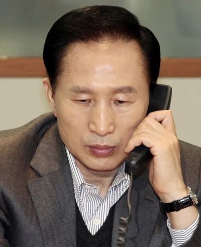 South Korean President Lee Myung-bak has formed a council to improve his nation’s image around the world. (File Associated Press / The Spokesman-Review)