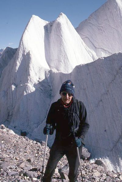 Dr. Richard Byrd hiked to the K2 base camp several years ago.