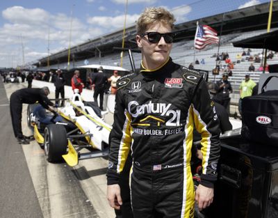 Josef Newgarden posted the fastest qualifying run Sunday for the Indianapolis 500 and will start 25th. (Associated Press)