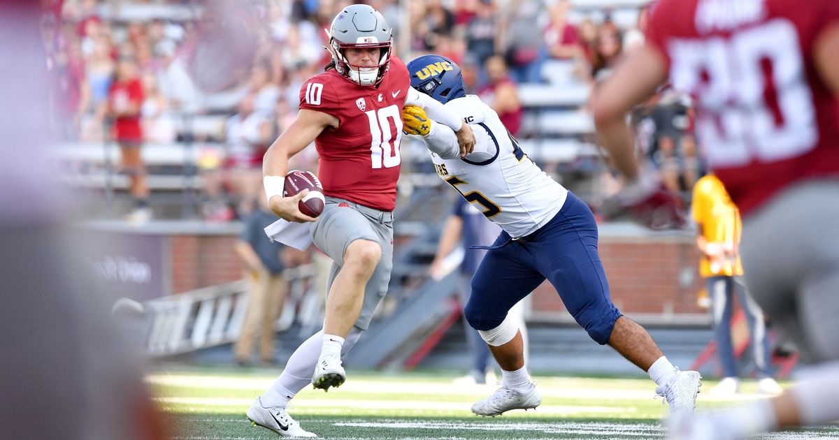 After Four Days Of Spring Ball, WSU QB John Mateer Meshing With New ...