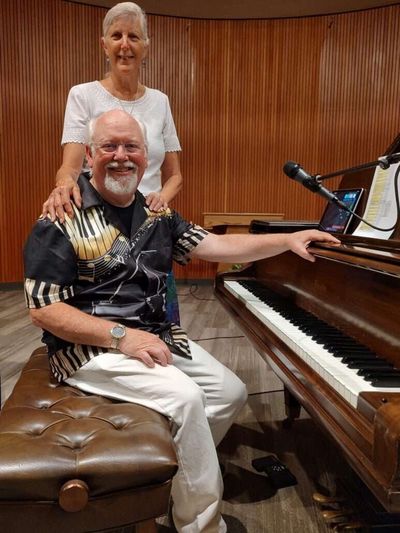 Chris and Jane Gootherts have been married 47 years and met at age 16 and 14 at a Christian church youth group. Both became Catholics in 2010 in Renton, Wash. Chris has been a pianist, composer, recording artist, music director, producer and arranger in both the Christian and secular jazz worlds.  (Lisa Ormond/FāVS News)