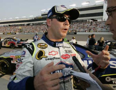 
Jimmie Johnson dominated Nextel Cup qualifying Friday. Associated Press
 (Associated Press / The Spokesman-Review)