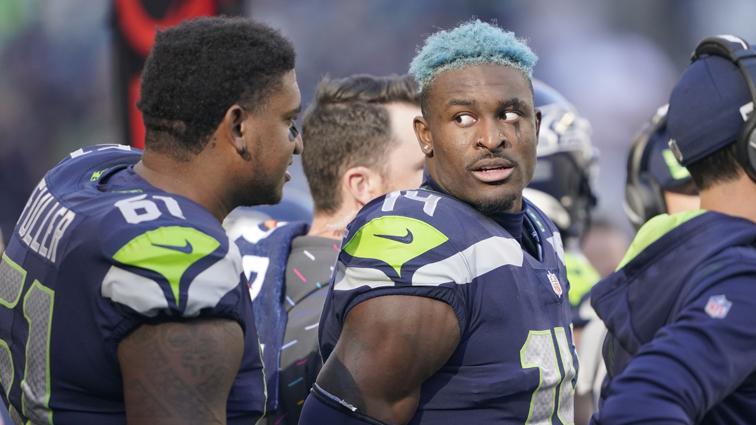 Seattle Seahawks D.K. Metcalf's List Of Best WRs Ever Might Shock You -  Sports Illustrated Seattle Seahawks News, Analysis and More