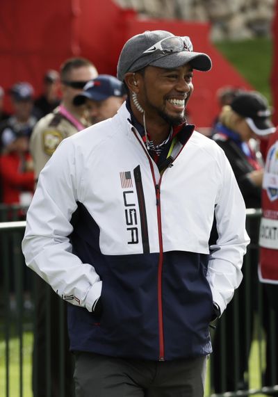 Tiger Woods is ready to return to competitive golf after serving as United States vice-captain at the Ryder Cup. (Chris Carlson / Associated Press)