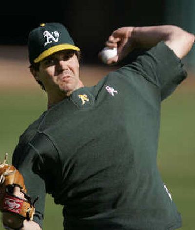 
The Oakland Athletics will call on Barry Zito to start Game 1 of the ALCS today against the Detroit Tigers. 
 (Associated Press / The Spokesman-Review)