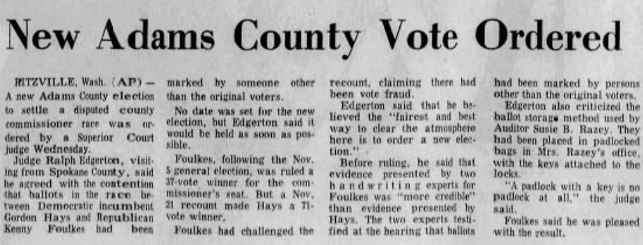 This day in history: A neck-and-neck election marked by fraud concerns ...