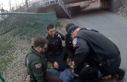 Footage Of March Spokane Arrest Shows Officer Using Knee-on-neck Tactic ...