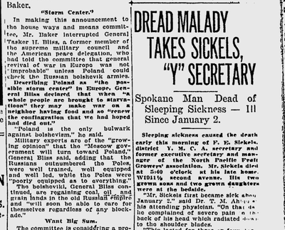 This rare disease had recently shown up with more frequency around the world, and researchers were baffled. (Spokane Daily Chronicle archives)