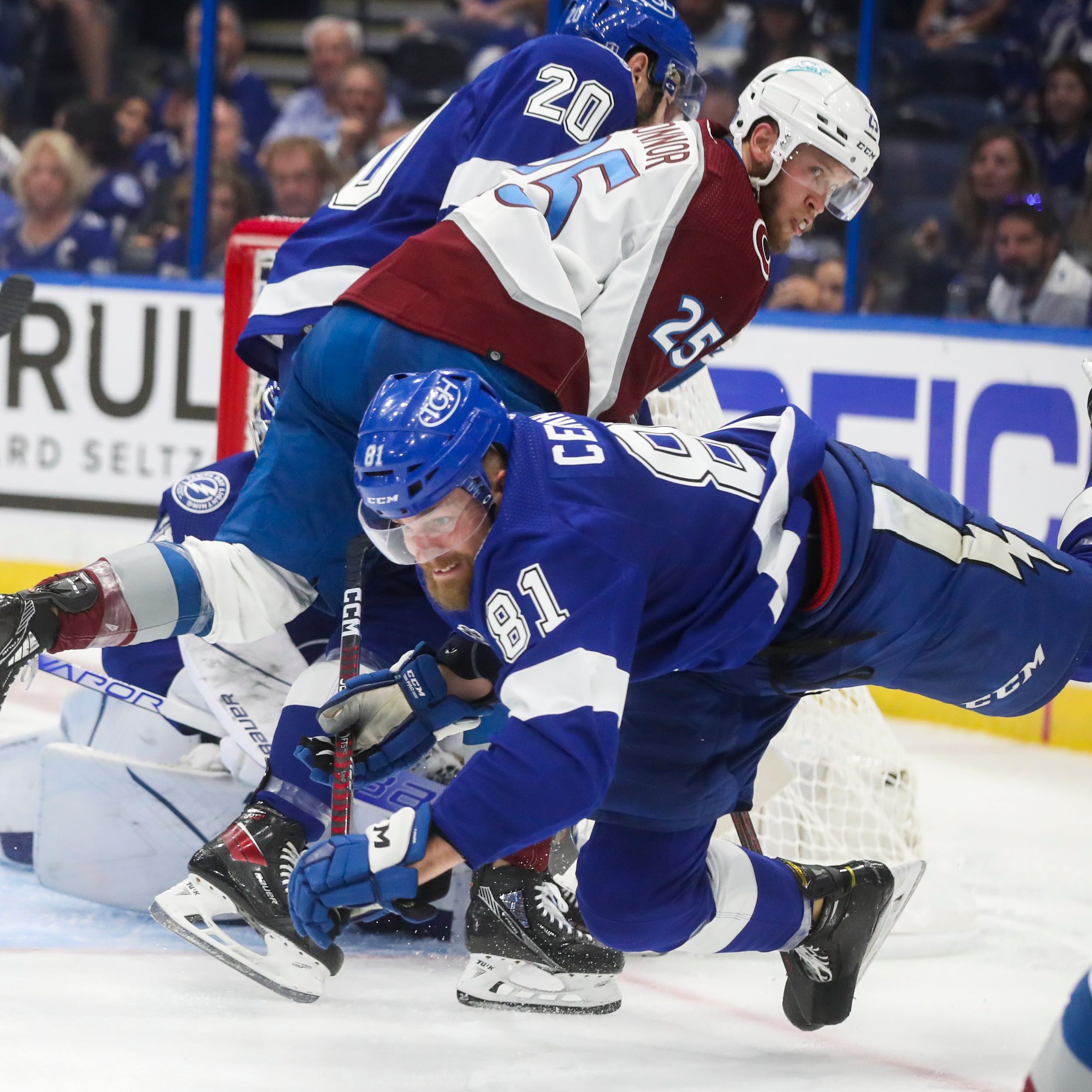 Stanley Cup Final: Nazem Kadri scores in overtime as Colorado Avalanche  move to brink of title 