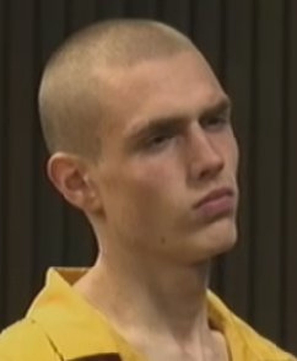 Murder suspect Justice E. Sims, 18, appears in court on April 18, 2011. (KHQ-TV)
