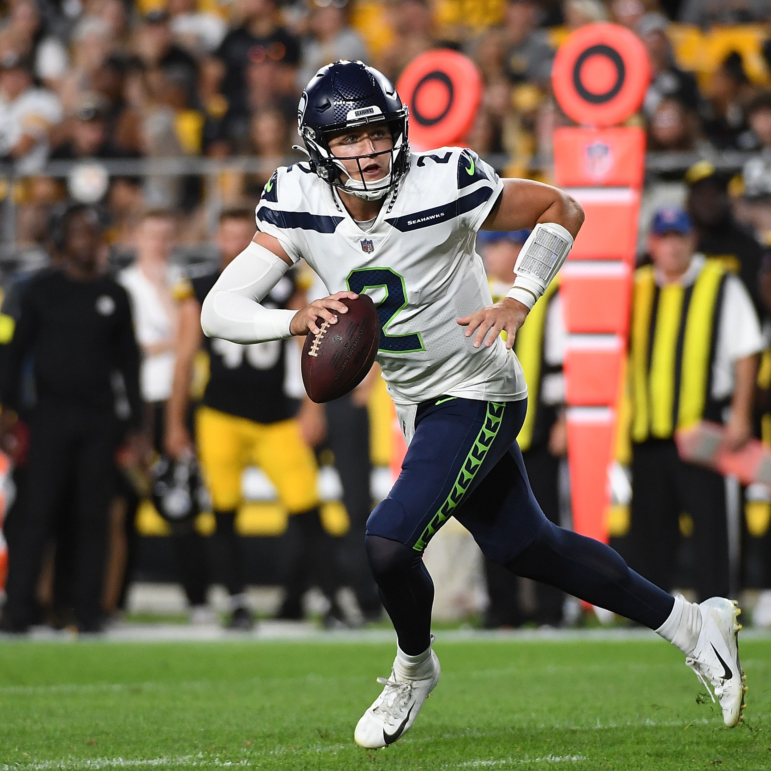 Drew Lock returns to Seahawks practice, but it's not known if he