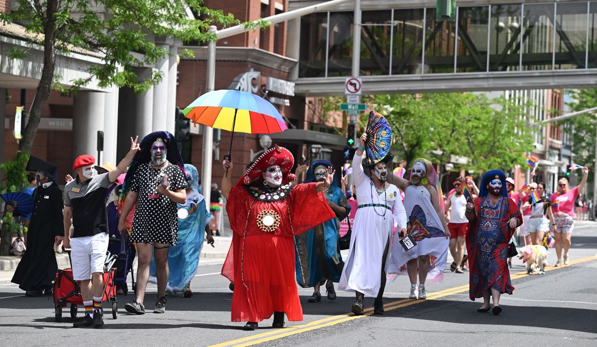 Spokane Pride Parade 2024 June 9, 2024 The SpokesmanReview