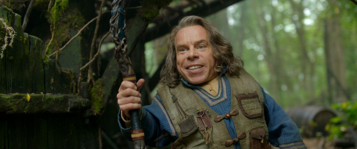 Warwick Davis returns to the role of “Willow,” in a new series for Disney+.  (Lucasfilm / Disney+)