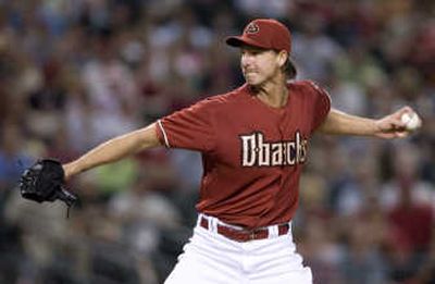 Arizona's Randy Johnson landed on the disabled list for the third time this season. Associated Press
(Associated Press / The Spokesman-Review)