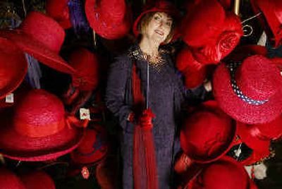 
Sue Ellen Cooper is the founder of the Red Hat Society, which has 800,000 members in 36,000 chapters nationwide. 
 (Associated Press / The Spokesman-Review)