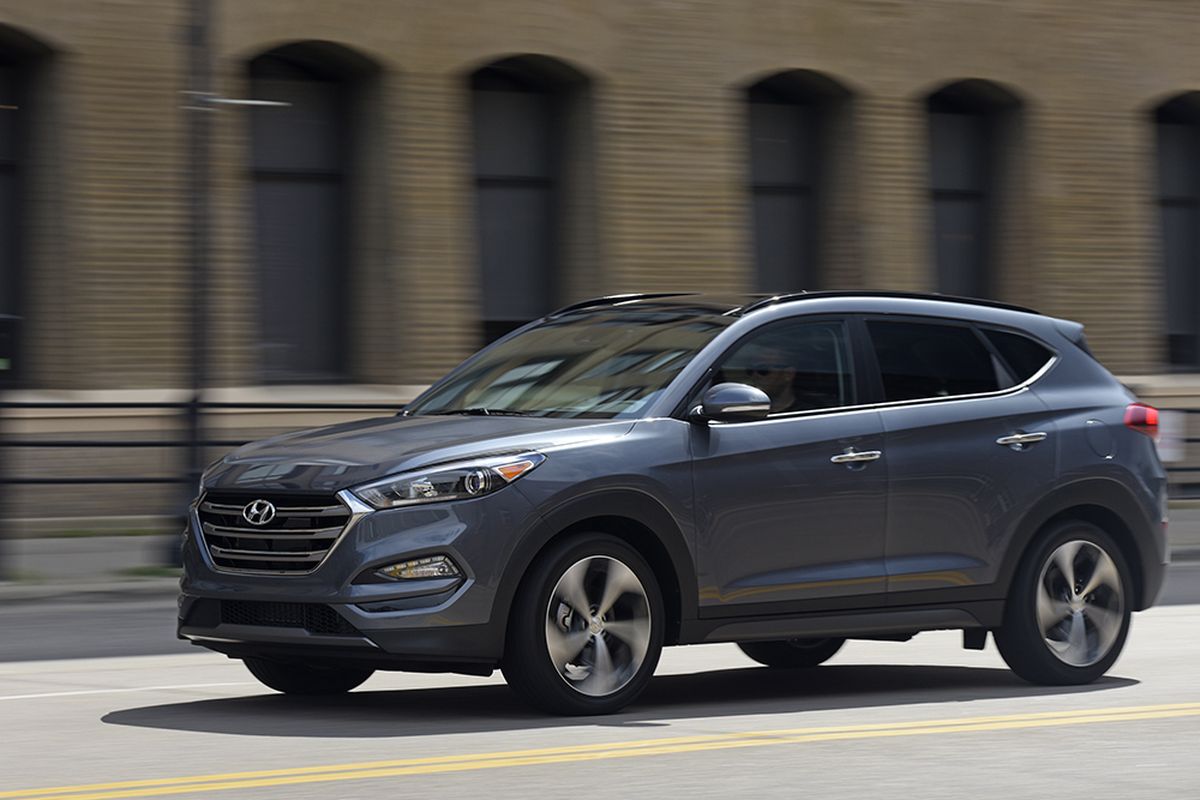 At a recent press preview, the new Tucson proved night-and-day better than the car it replaces. It’s larger, roomier, quieter and more sophisticated.  Its engines are more efficient and its redesigned suspension balances ride comfort with body control. (Hyundai)