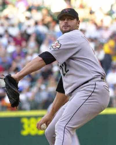 
Houston's Roger Clemens has shown no signs of slowing down in what was supposed to be his first year of retirement. 
 (Associated Press / The Spokesman-Review)