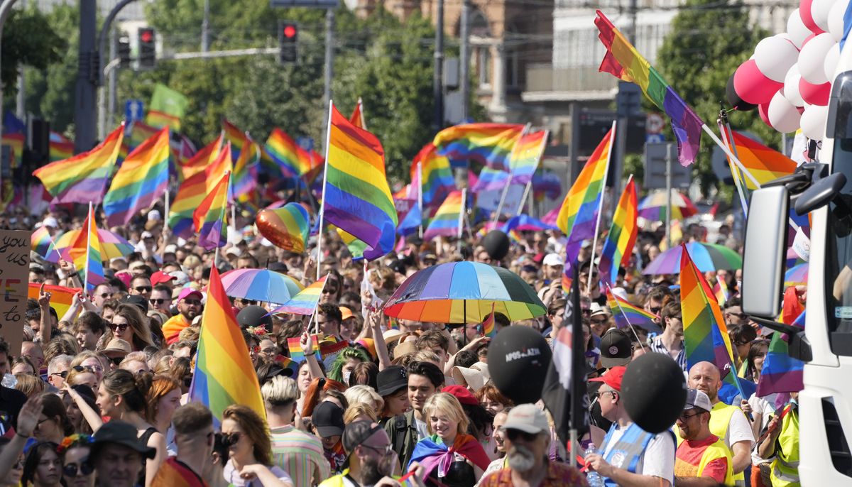 Warsaw Gay Pride Parade Back After Backlash, Pandemic | The Spokesman ...