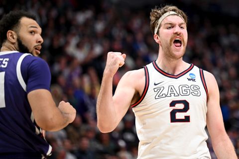 Gonzaga's Drew Timme and Julian Strawther, WSU's Mouhamed Gueye invited to  draft combine, College Sports