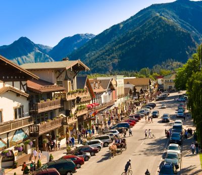 Leavenworth has been successful promoting itself as a Bavarian town. Though the community has a large Oktoberfest, it doesn't offer any cannabis retailers in city limits.  (Courtesy Leavenworth Chamber of Commerce/Icicle TV)