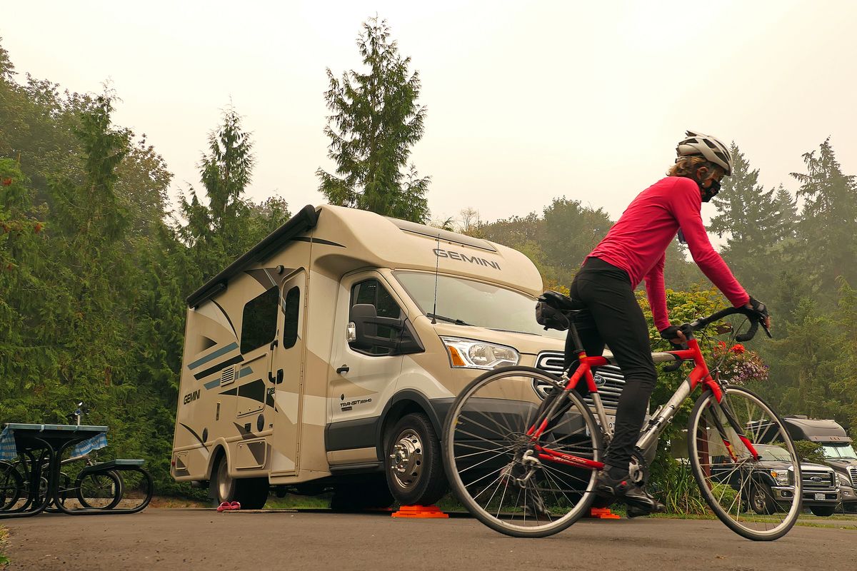 Pleasant Lake RV Park is located in Bothell, an easy bike ride to north Seattle and Woodinville. (John Nelson)