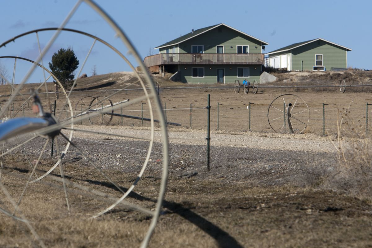 A man who called himself Jay Shaw lived in this house in Marsing, Idaho, for more than 10 years. In court on Wednesday, he was identified as Enrico M. Ponzo. (Associated Press)